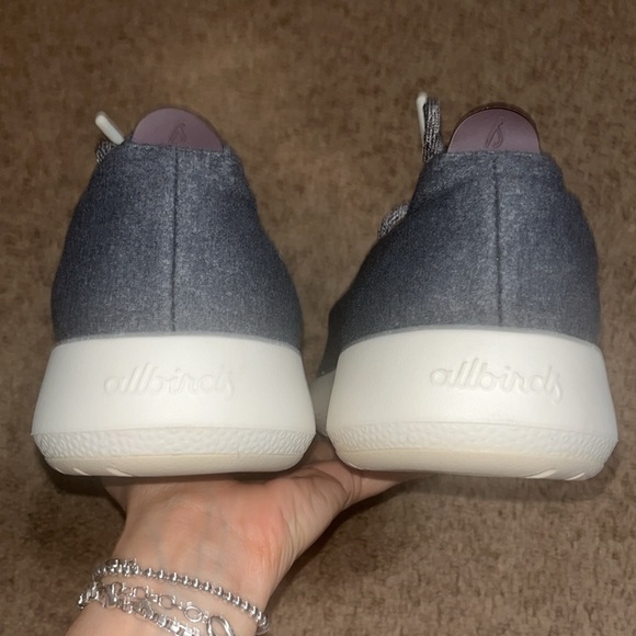 Allbirds Merino Wool Runner Mizzles Limited Edition Gray Cream Sole 13 - Picture 6 of 10